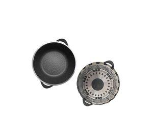 Batería Cocina 10 Piezas Altas Granito Antiadherente Negra