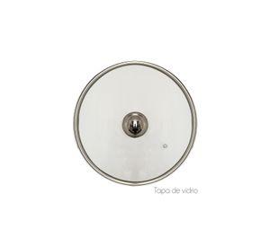 Batería Cocina 10 Piezas Altas Granito Antiadherente Negra