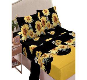 PACK DE SABANAS 200 HILOS 2 PLAZAS CON DISEÑO S07