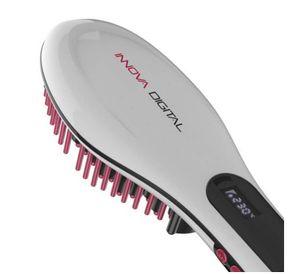 Cepillo Alisador De Pelo 230°C LED Innova Digital Gama