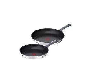 Set de sartenes 24/28 cm Daily Cook, color plateado
