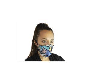 Mascarilla Antifluido Lavable Mike's Pop Art