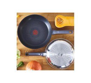 Set de sartenes 24/28 cm Daily Cook, color plateado