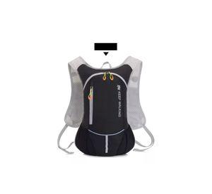 Mochila ultraligera outdoor trekking running + bolsa agua negro