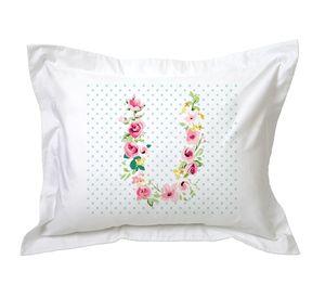 Funda de Almohada, Letras Vintage U