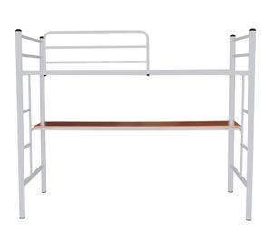Cama Alta 1.5 Plata Con Escritorio