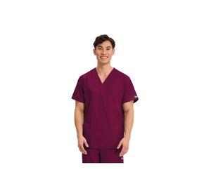 POLERA CLÍNICA HOMBRE CHEROKEE 4876 WINE