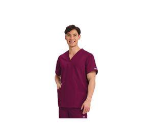 POLERA CLÍNICA HOMBRE CHEROKEE 4876 WINE