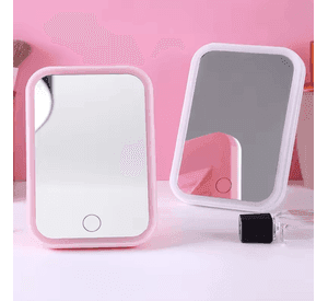 Espejo Maquillaje Vanity Luz Led Recargable Portátil