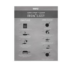 SARTEN 28 cm IRON CAST WAYU