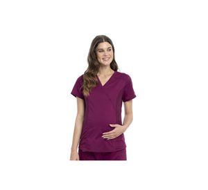 POLERA CLÍNICA MATERNAL CHEROKEE  WW688 WINE