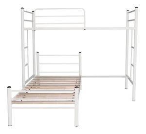 Cama Alta + Cama Baja 1 Plaza Plata
