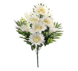 Set 2 Flores Artificiales Ramo Decorativo Girasoles Jhn