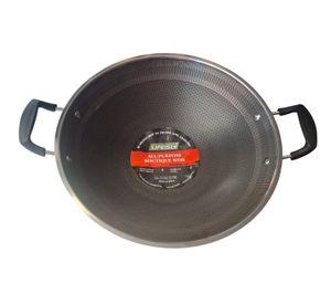 Disco Wok Chino Antiadherente Con Manillas 42CM