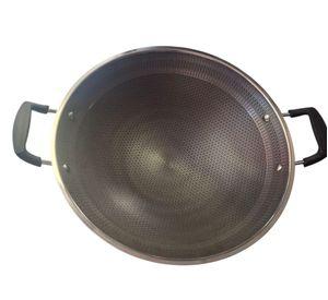 Disco Wok Chino Antiadherente Con Manillas 42CM