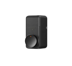 Cerradura Inteligente Retrofit Compatible con Comandos de Voz Negra