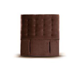 RESPALDO NAPOLES TELA CHOCOLATE 1 1/2 PZA