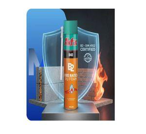 Set 6 Espuma Poliuretano Akfix 840 750ml Resistente Fuego B2