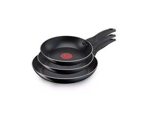 Set Sartenes 20/24/26cm Tefal Easy Cook Color Negro