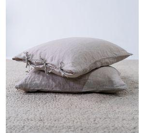 Funda Almohada Lino Lilah - Natural / 50x90
