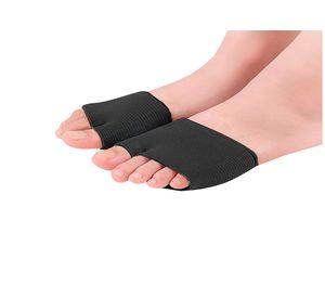 Par Almohadillas Metatarsianas Dedos Pies Negro Talla S