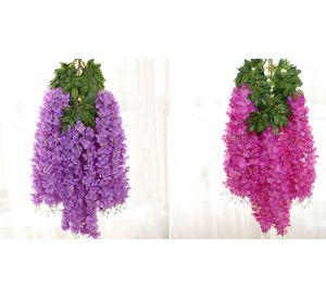 Flores Guirnaldas Colgantes Flor Seda Jardin Decoracion Lau