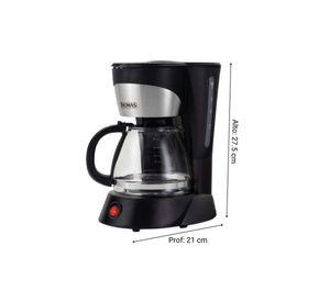 Cafetera De Filtro 5 Tazas 800W Jarra de Vidrio