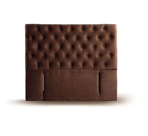 RESPALDO FLORENCIA TELA CHOCOLATE 2 PZA