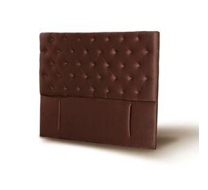 RESPALDO FLORENCIA TELA CHOCOLATE 2 PZA