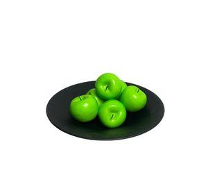 Manzana Verde Grande Artificial | Estilo Natural para Interiores y Vitrinas
