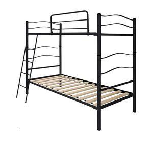 Camarote New desmontable 1 plaza negro