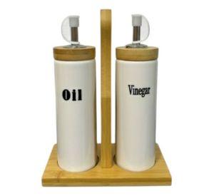 Set 2 Frasco Dispensador Aceite Vinagre Funcional Cocina Jhn