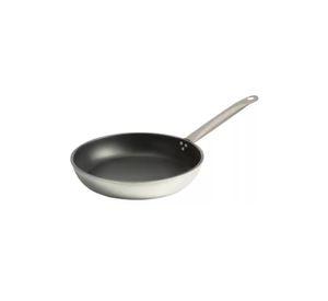Sartén profesional de aluminio de 28 cm, anti-rayaduras, color negro