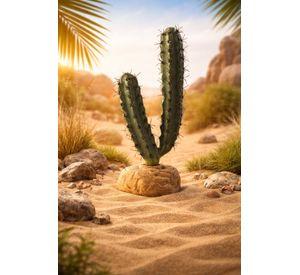 Cactus Finger 20cm Artificial | Estilo Natural para Interiores y Vitrinas