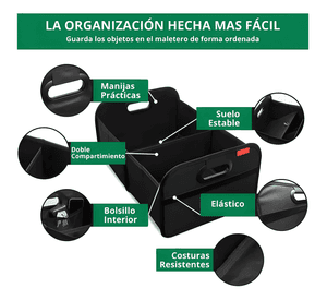 Caja Organizadora De Maleta Auto Bolso Maletero Plegabl #054