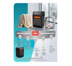 Estufa Infrarroja Nex 1500w Calor Digital Eficiente Wifi