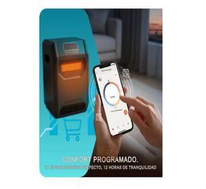 Estufa Infrarroja Nex 1500w Calor Digital Eficiente Wifi
