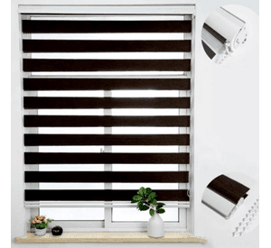 Cortina roller duo 180x200 Negra