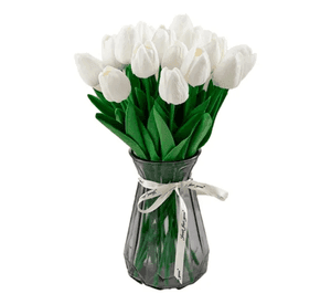 Ramos tulipanes artificiales decoración hogar