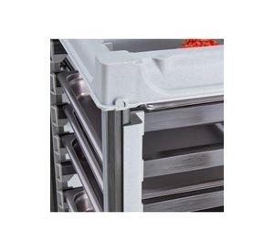 Carro Gn 1/1 Serie Camshelving 4 Ruedas Con Freno
