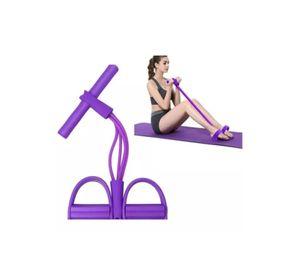 Ligas de Resistencia para Piernas - Ejercicios, Bandas Pedal, Color Rosado