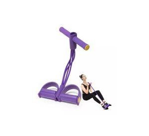 Ligas de Resistencia para Piernas - Ejercicios, Bandas Pedal, Color Rosado