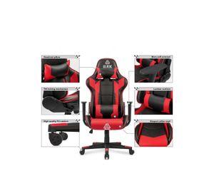 Silla Gamer de Oficina Profesional Ulrik Roja