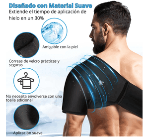 Compresa Gel Frio Calor Multiuso Para Hombro Espalda Pierna
