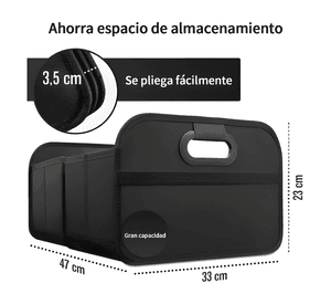 Caja Organizadora De Maleta Auto Bolso Maletero Plegabl #028