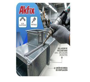 Pack 12 Sellador Poliuretano Akfix 647fc Automotriz Indust