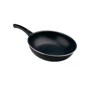 WOK  20 CM MANGO NEGRO