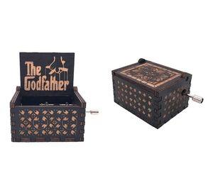 THE GODFATHER caja musical Negra