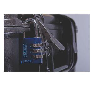 Candado Abus 145 40mm Aluminio Con Clave Azul