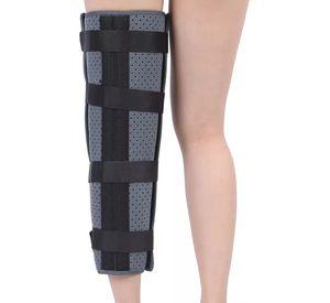 Inmovilizador De Rodilla Largo Con Velcro Ajustable Oneder Talla L